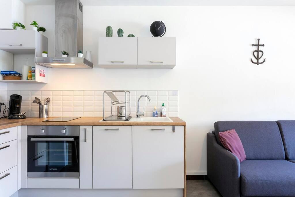 Chez Audrey - Agreable Appartement Duplex Climatise Et Convivial 르그로뒤후아 외부 사진