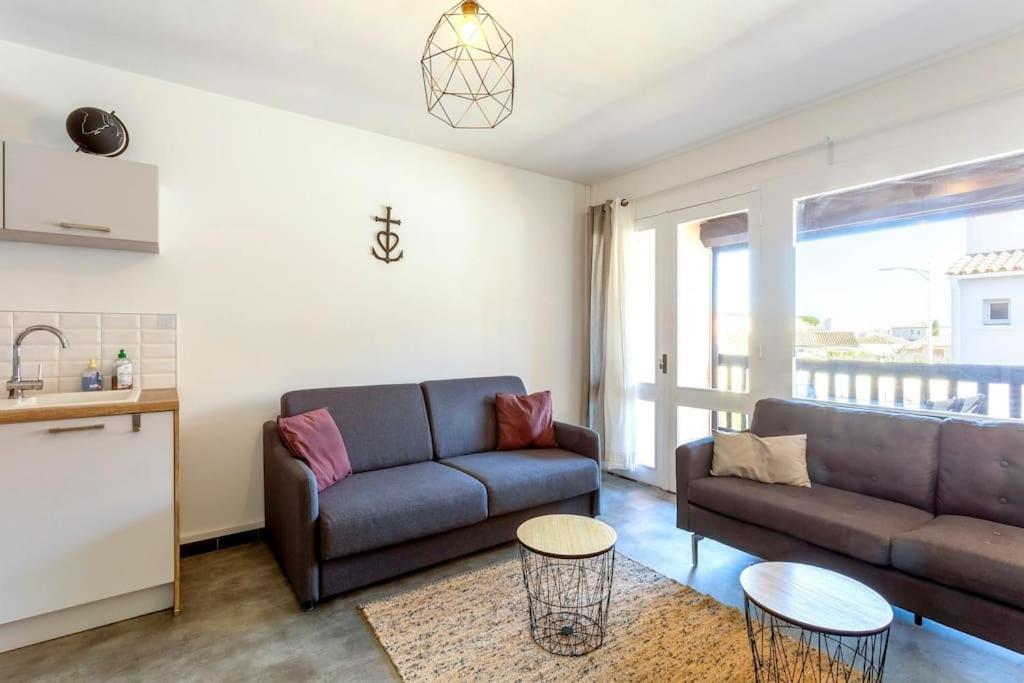 Chez Audrey - Agreable Appartement Duplex Climatise Et Convivial 르그로뒤후아 외부 사진